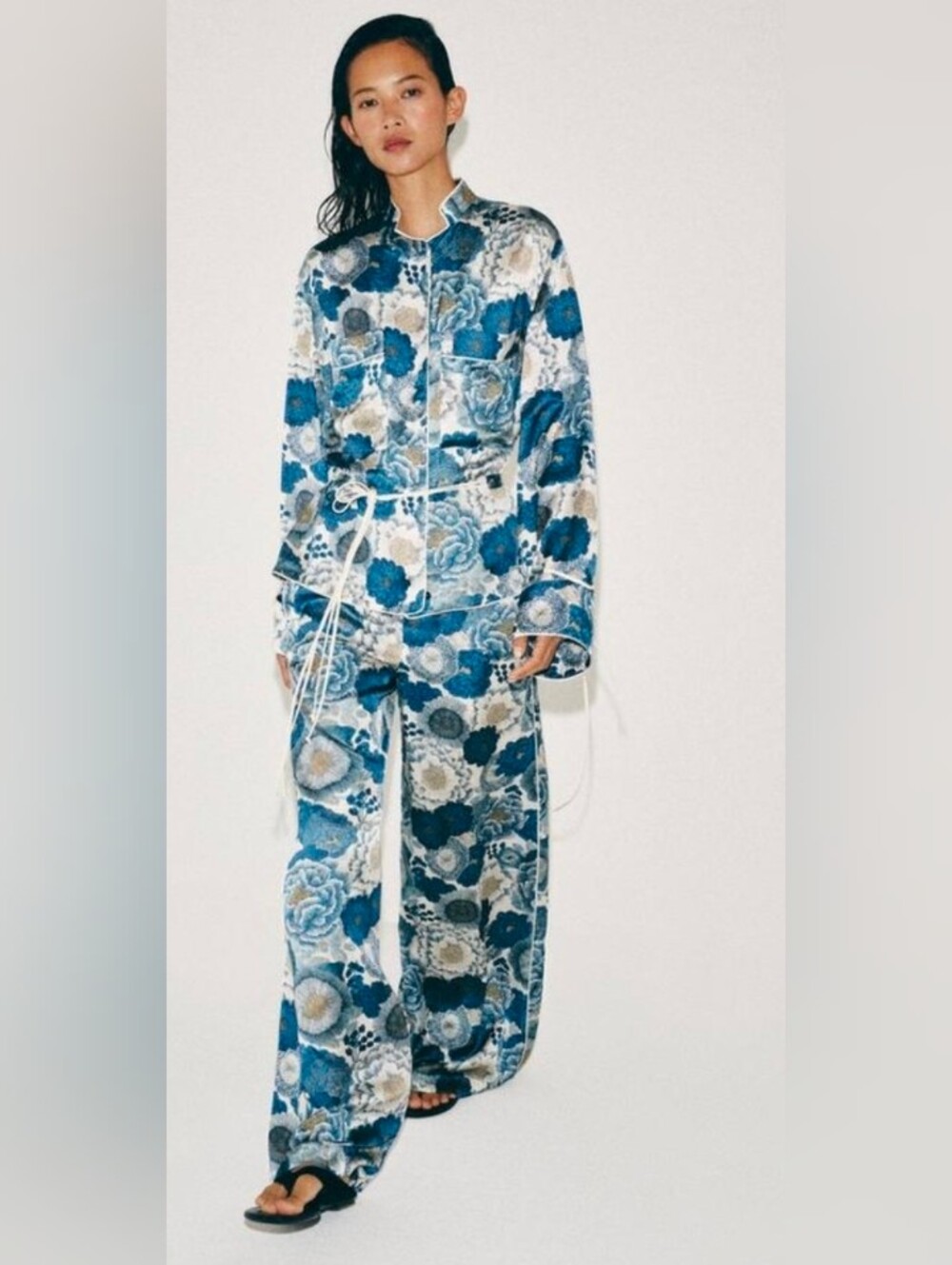 ZW COLLECTION FLORAL SHIRT - Picture 9 of 10